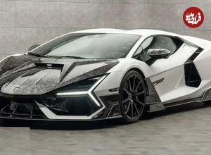 تصاویر؛ لامبورگینی روئلتو با لباس منصوری؛ هیولای ۱۰۷۰ بخاری ایرانی