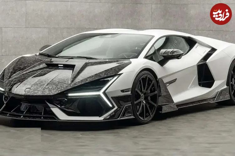 تصاویر؛ لامبورگینی روئلتو با لباس منصوری؛ هیولای ۱۰۷۰ بخاری ایرانی
