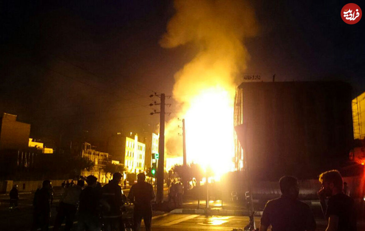 تصاویر/ انفجار مهیب در غرب تهران