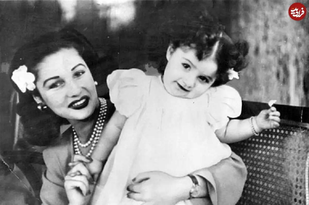 عکس| سفر در زمان؛ «فوزیه ملکه مصری ایران» در کنار برادرش «ملک فاروق، پادشاه مصر»
