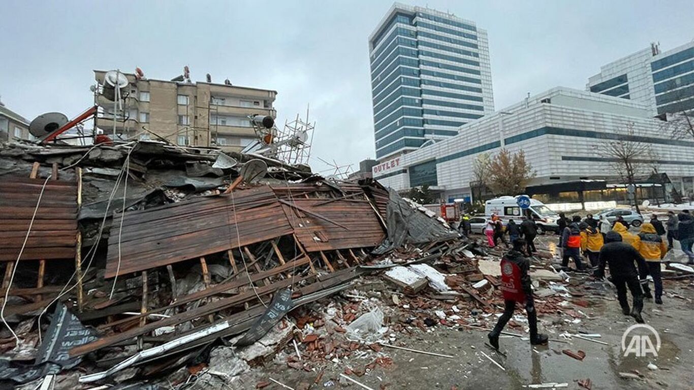 (عکس) تصویر ماهواره‌ای ناسا از عمق فاجعه زلزله ترکیه