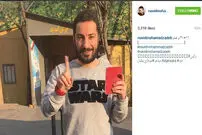 تصویر/ بازیگر برنده سیمرغ پس از رای دادن