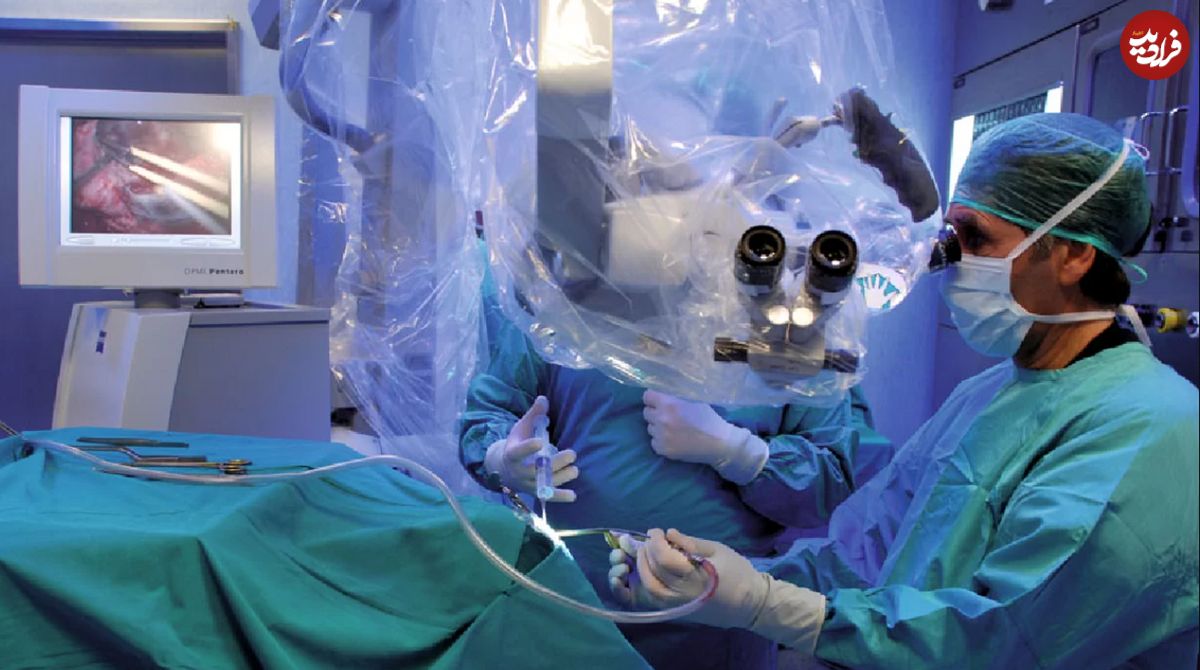(ویدئو) تصاویری دیدنی از جراحی تومور مغزی از راه بینی