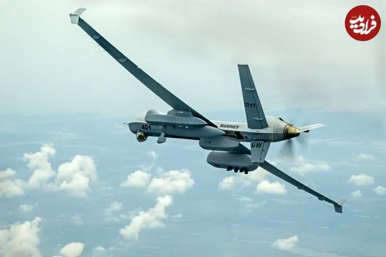 عکس| پهپاد آمریکایی MQ-9A Reaper به راکت‌های هدایت لیزری APKWS  مجهز شد