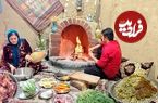 ببینید؛ غذای روستایی در ایران؛ پخت شوید پلو با گوشت بره توسط زوج روستایی