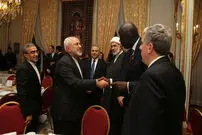 تصاویر/ ضیافت افطار ظریف با مقامات فرانسوی