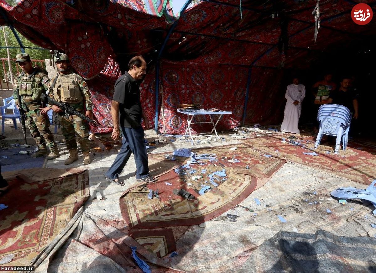 تصاویر/ انفجار در مجلس عزاداری شیعیان بغداد