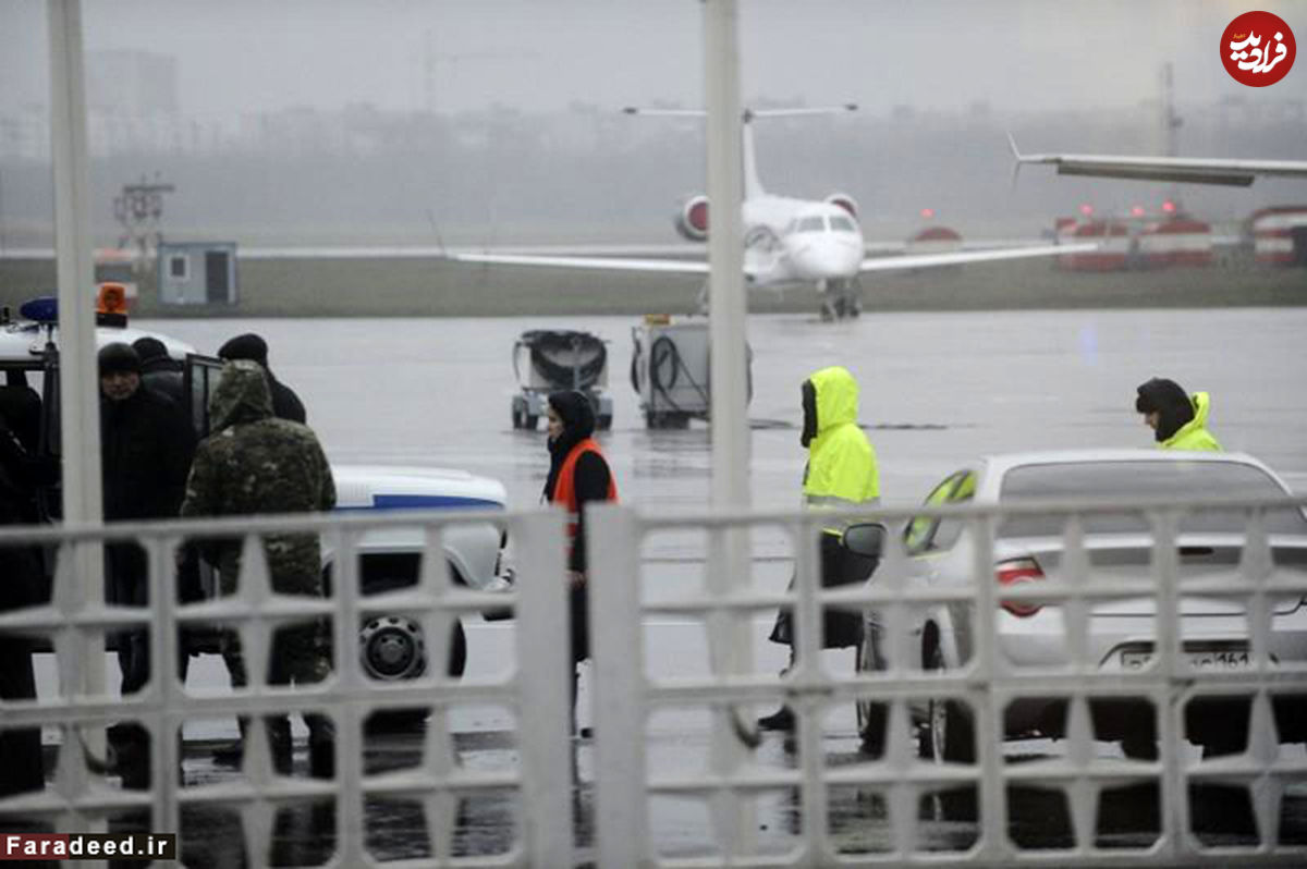 تصاویر/ سقوط هواپیمای روسیه با 62 مسافر