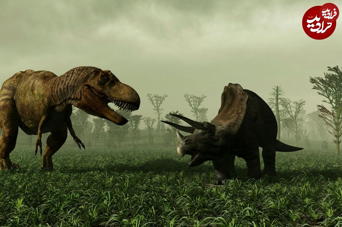 (ویدئو) بازآفرینی باورنکردنی جدال مرگبار دایناسورها برای زنده ماندن