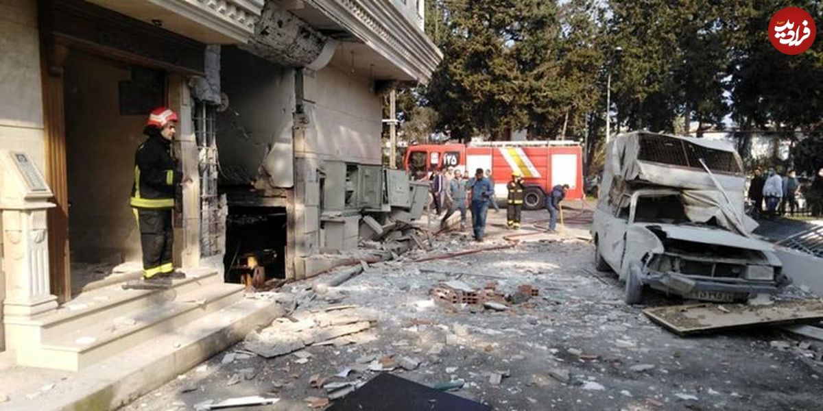 انفجار مهیب گاز خانگی در بابلسر