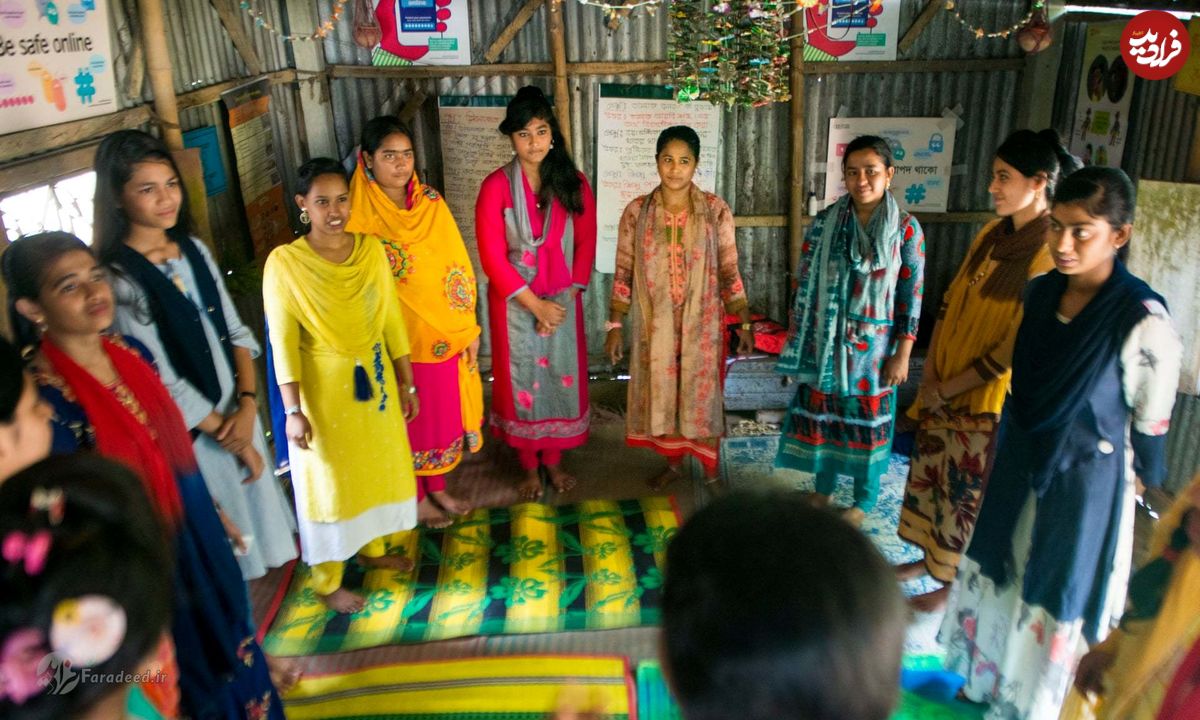 دختران بنگلادشی نه گفتن به ازدواج اجباری را می‌آموزند