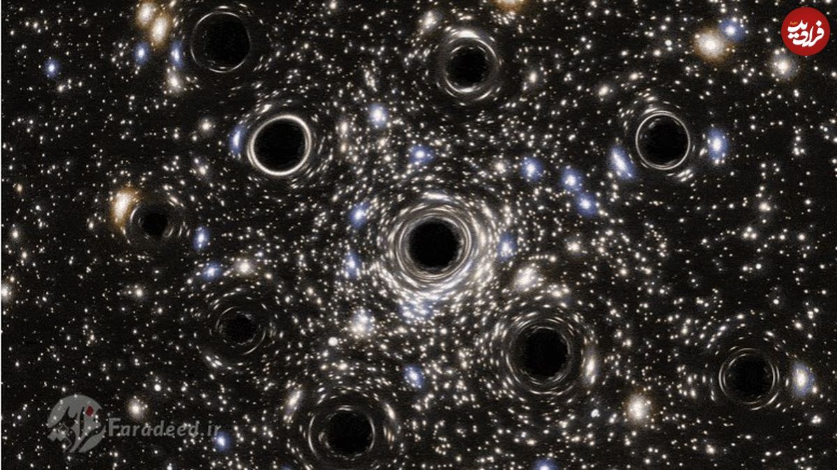 کشف توده‌‌‌ سیاهچاله‌های کوچک توسط تلسکوپ هابل