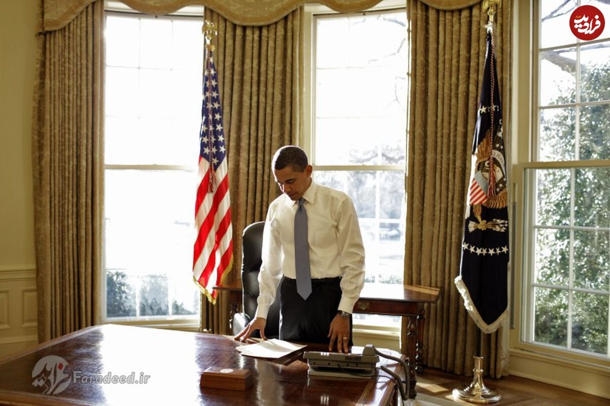تصاویر/ هفته اول اوباما در کاخ سفید