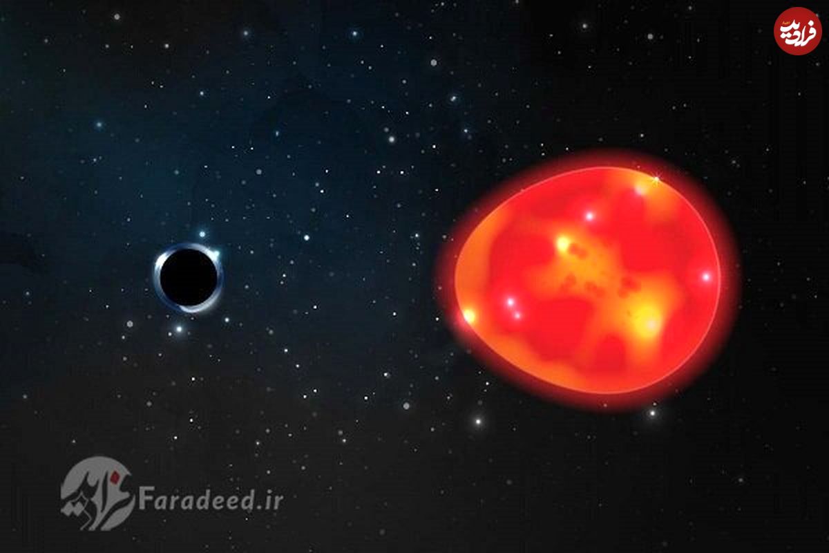 مشاهده نزدیک‌ترین سیاه‌چاله به زمین