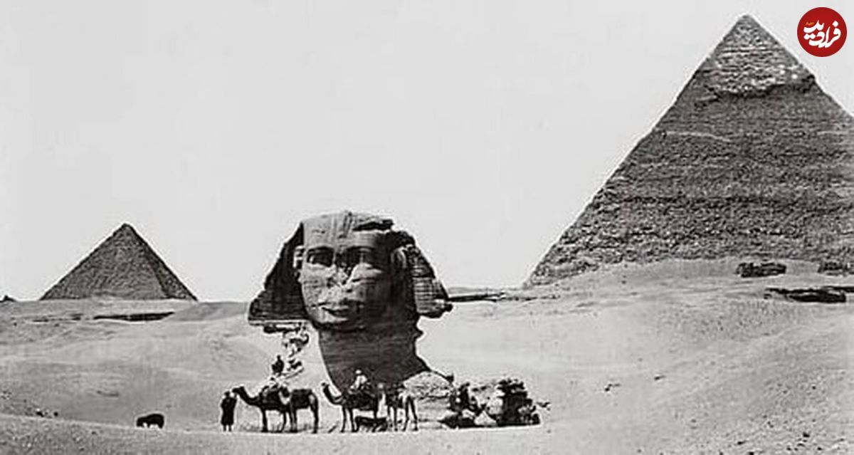 قدیمی‌ترین تصاویر ثبت شده از مجسمه ابوالهول در مصر باستان
