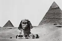 قدیمی‌ترین تصاویر ثبت شده از مجسمه ابوالهول در مصر باستان