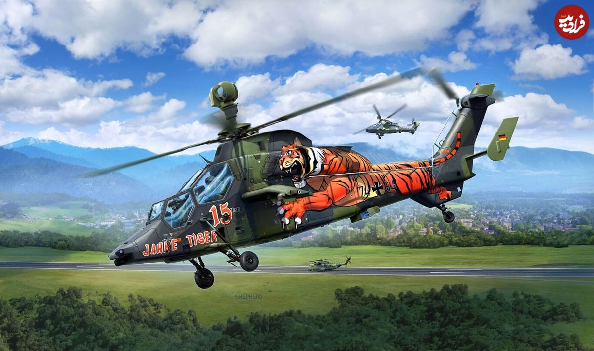 Eurocopter Tiger؛ هلیکوپتر اروپایی که در فیلم جیمز باند استفاده شد