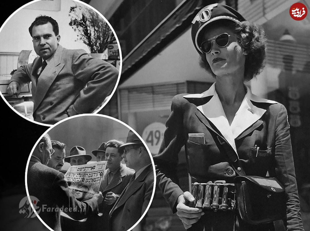 تصاویر/ عکاسی جالب خیابانی در آمریکای ۱۹۴۰ تا ۱۹۵۰