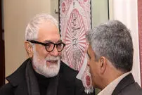 هنگامه قاضیانی و محمود کلاری در افتتاحیه