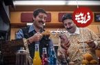 عکس؛ سفر در زمان؛ «رحمت امینی» در پشت صحنه سریال پایتخت 7؛ سال 1403