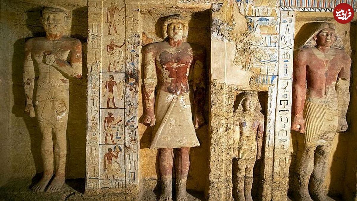 باستان‌شناسان از جدیدترین گنجینه‌های مصر، متعلق به بیش از ۴ هزار سال پیش رونمایی کردند