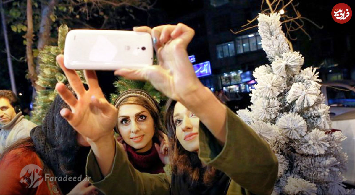 تصاویری از کریسمس در تهران