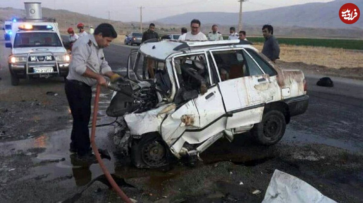 اینفوگرافیک/ استان فارس در صدر تصادفات جاده‌ای