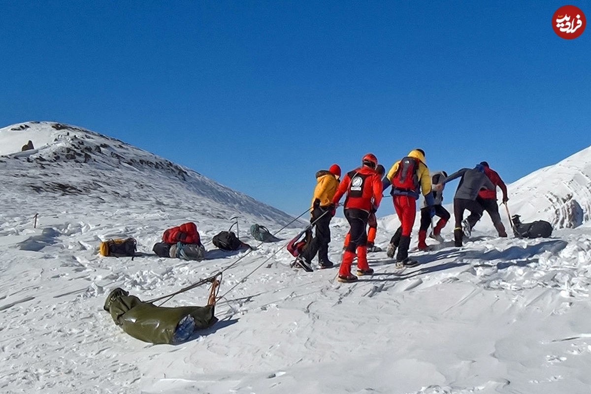 جزئیات جست و جو و یافتن ۱۲ کوهنورد یخ زده