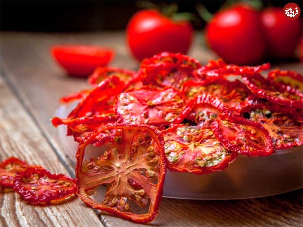 گوجه را با ۴ روش ساده خشک کنید