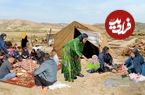 ببینید؛ غذای روستایی در ایران؛ پخت مرغ شکم پر با برنج توسط بانوی عشایر