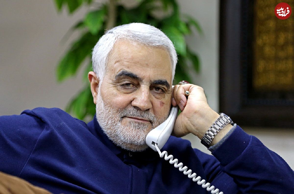 عکس؛ سفر در تاریخ؛ دیدار «سردار سلیمانی با سید حسن نصرالله»؛ دهه 90