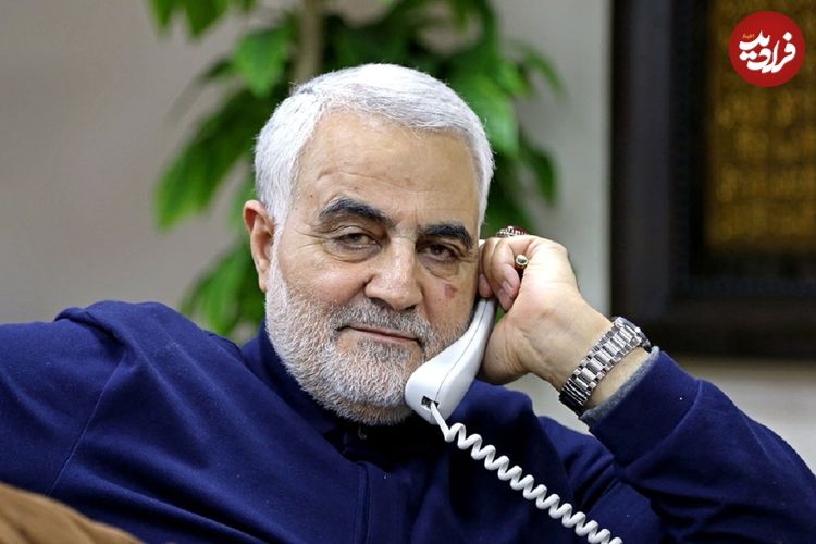 عکس؛ سفر در تاریخ؛ دیدار «سردار سلیمانی با سید حسن نصرالله»؛ دهه 90