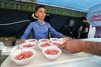 (تصاویر) خادمان زائران پیاده رضوی