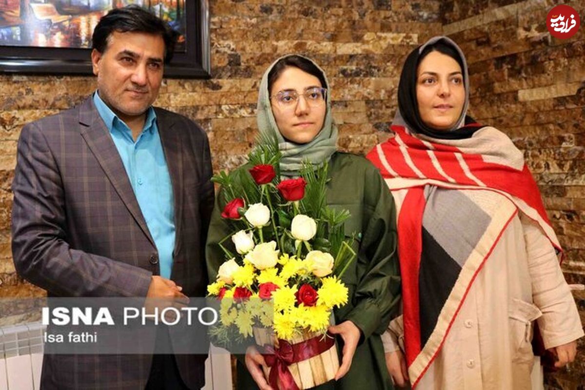 فرناز؛ دختری از استان محروم که رتبه اول کنکور تجربی شد