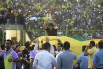 تصاویر/ جشن خیابانی آبادانی‌ها با پرچم برزیل