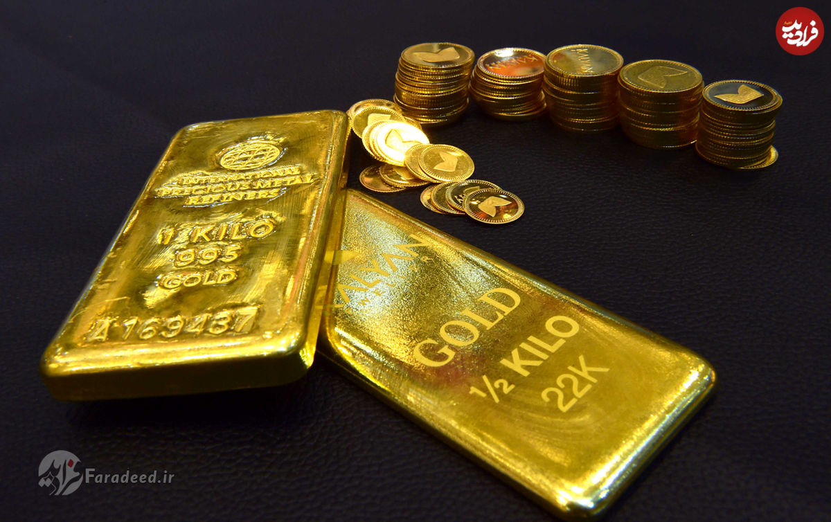 طلای ۱۸ عیار، نرخ سکه و طلا در بازار امروز دوشنبه ۱۹ خرداد ۹۹