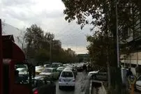 عکس/ ترافیک سنگین مقابل ورزشگاه شیرودی