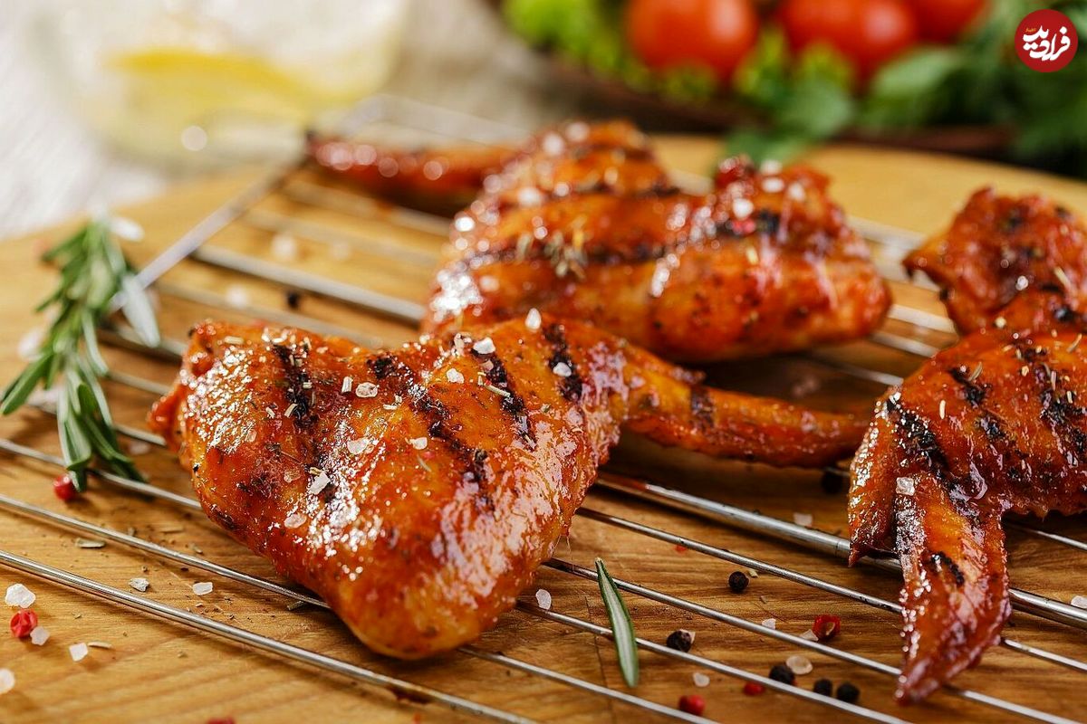 طرز تهیه کتف و بال با دستور پخت رستورانی