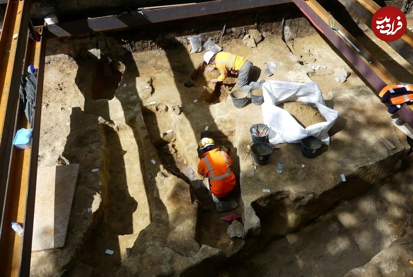 کشف مقبرۀ ۱۸۰۰ سالۀ «خوک» در قلب شهر پاریس (تصاویر)