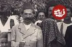 عکس| سفر زمان؛ عکس یادگاری با عروس و داماد در دوران قاجار