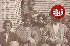 عکس| سفر زمان؛ عکس یادگاری «قالیباف‌های اراکی» در دورن ناصرالدین شاه