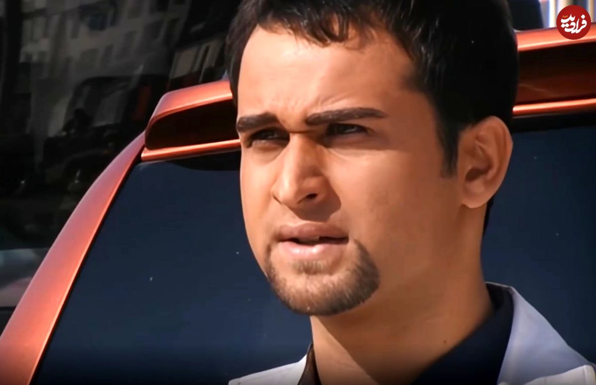 عکس| سفر در زمان؛ «سینا» سریال آوای باران در اتاق گریم سریال کیمیا؛ سال 94