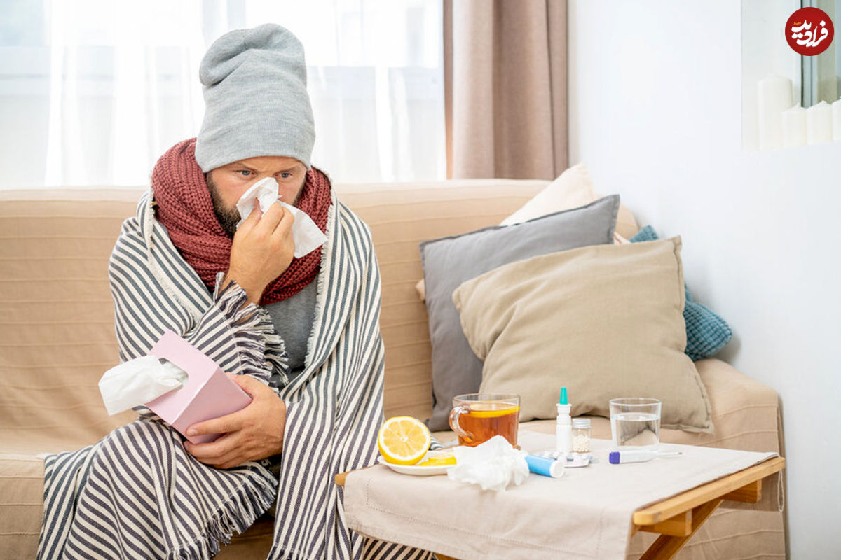 اینفوگرافی/ چند راه ساده برای مقابله با سرماخوردگی