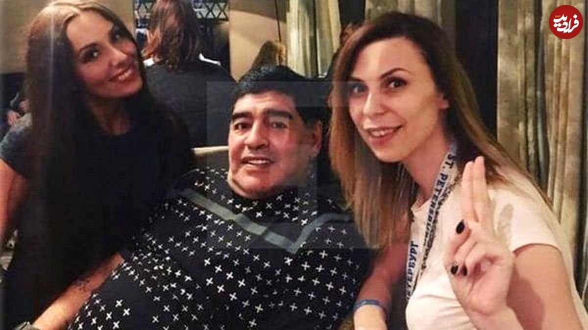 تعرض جنسی مارادونا به خبرنگار زن روسی!