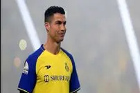 (ویدئو) لگدمال شدن لباس رونالدو در عربستان