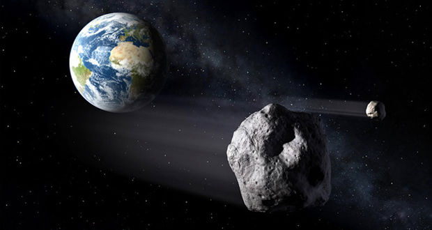 نزدیک شدن ۲ سیارک عظیم‌الجثه به زمین