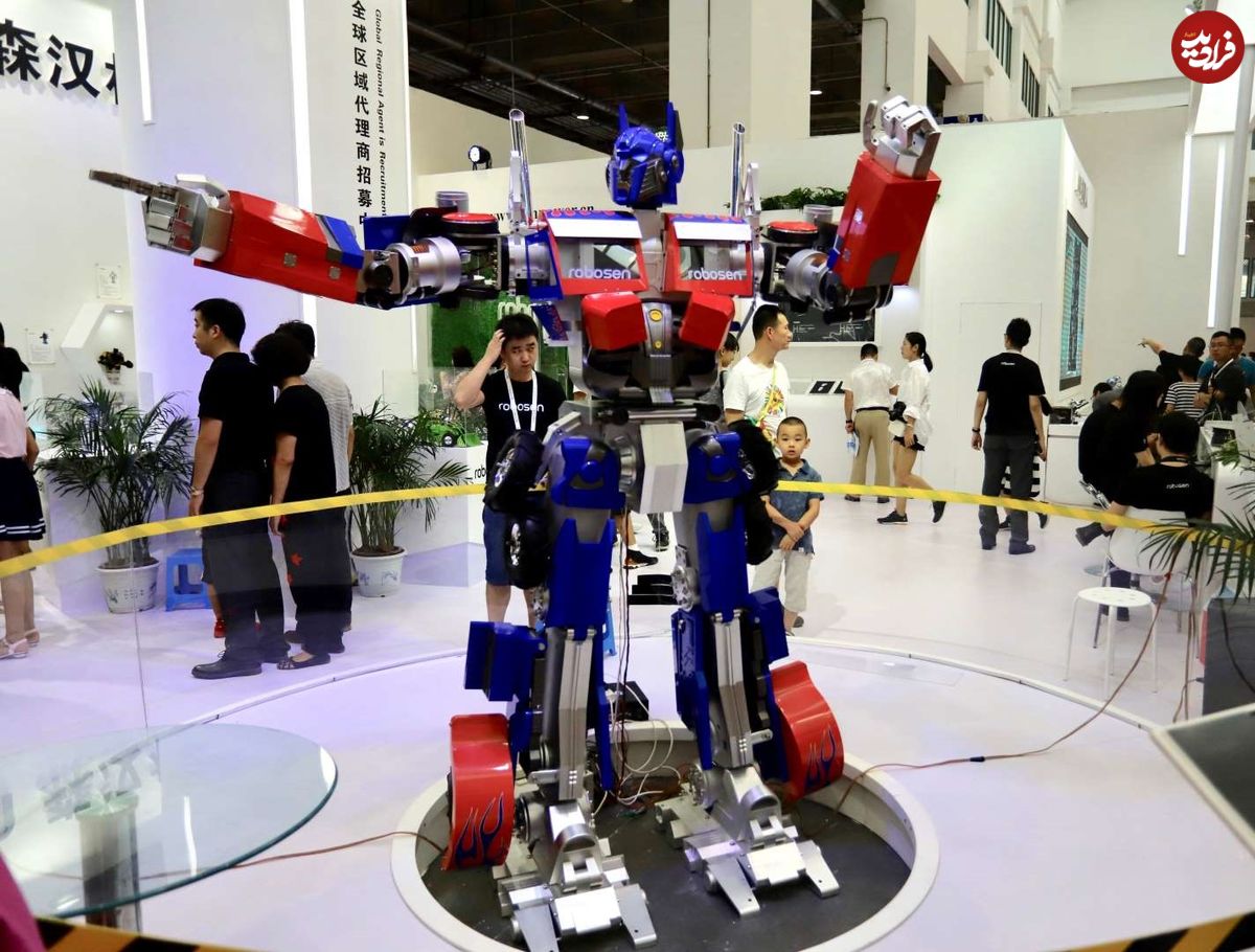تصاویر/ کنفرانس جهانی ربات ۲۰۱۸ در پکن