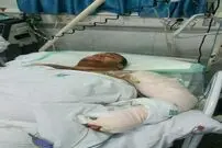 عکس/ تصادف شدید وزنه بردار ملی پوش