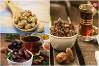 چای را با توت و خرما بخوریم؟!