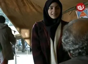 عکس| سفر در زمان؛ «شیرین، امیرمحمد و کارگردان» در پشت صحنه سریال وضعیت سفید؛ سال 90